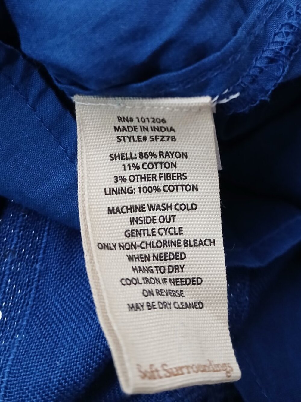 NWT Soft Surroundings Dress 3X Kara Shimmer Maxi Blue Sequin Tiered Lined - Picture 10 of 10